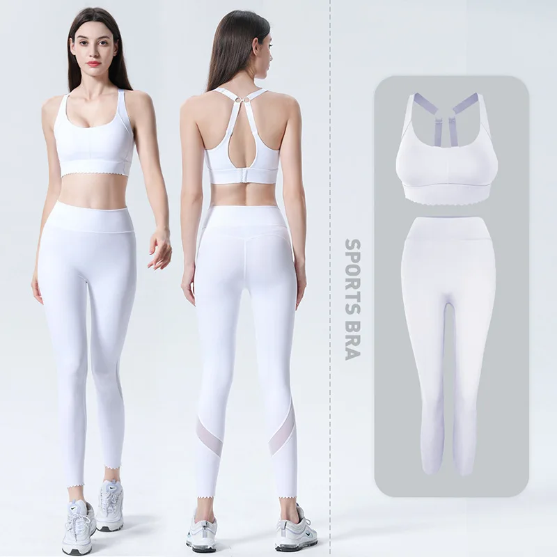 New Yoga Suit Sports Bra Hip-lifting Fitness Pants Two-piece Tight Sports Suit Fitness Clothing
New Yoga Suit Sports Bra Hip-lifting Fitness Pants Two-piece Tight Sports Suit Fitness Clothing