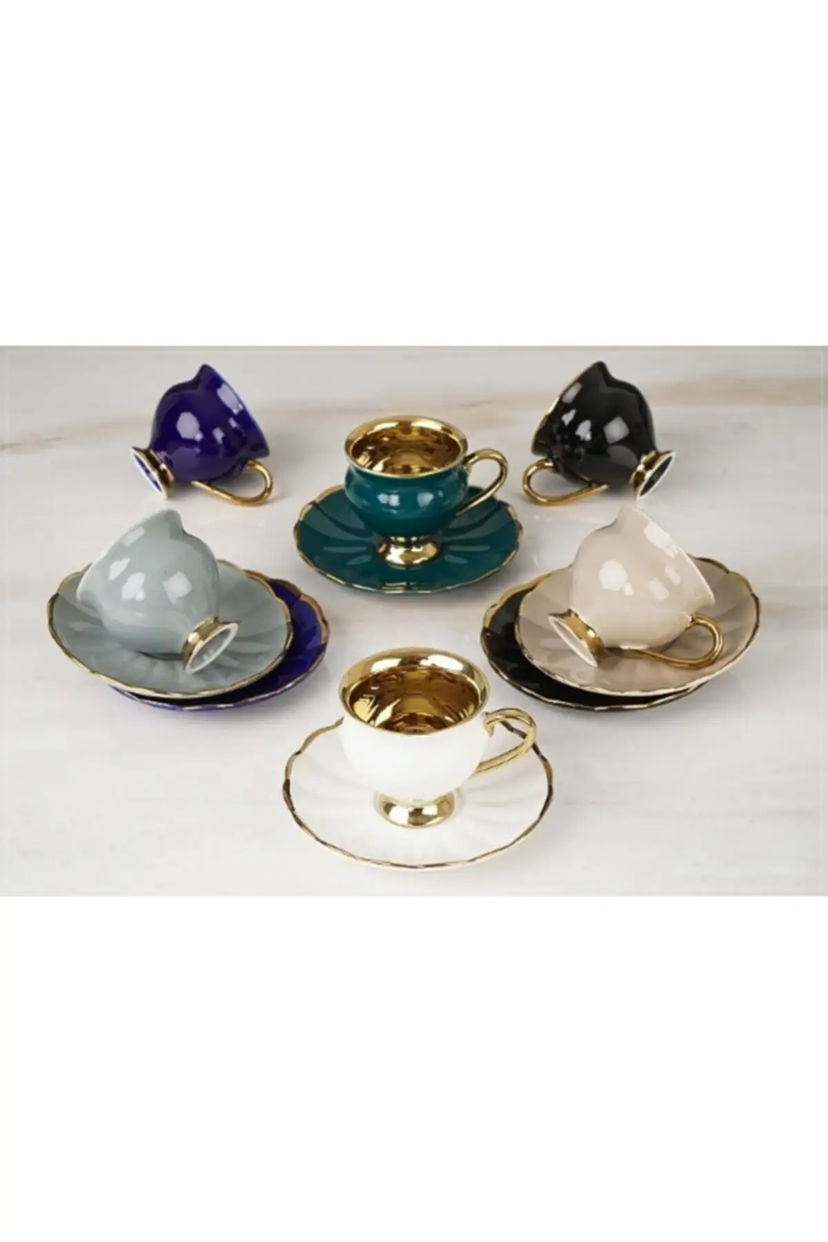 Amazing Turkish Greek Arabic Coffee & Espresso Cup Set Porcelain Coffee Cup Set MOIPHEUS HXF-010691
Amazing Turkish Greek Arabic Coffee & Espresso Cup Set Porcelain Coffee Cup Set MOIPHEUS HXF-010691