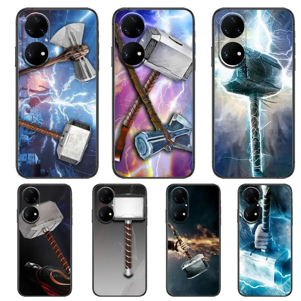 Marvel Thor's Hammer Phone Case For Huawei p50 P40 p30 P20 10 9 8 Lite E Pro Plus Black Etui Coque Painting Hoesjes comic fas
Marvel Thor's Hammer Phone Case For Huawei p50 P40 p30 P20 10 9 8 Lite E Pro Plus Black Etui Coque Painting Hoesjes comic fas