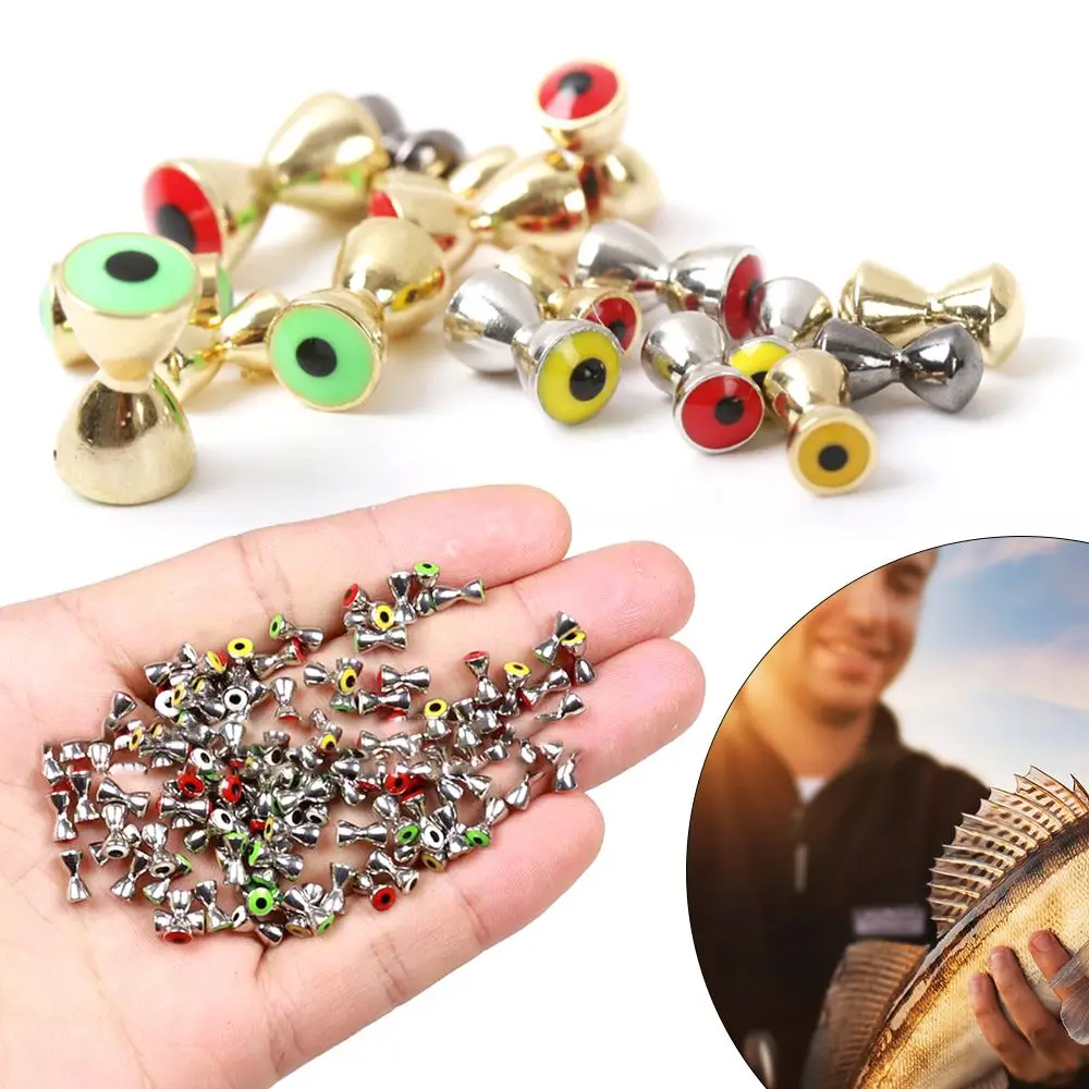 20pcs Durable DIY Fast Sinking Ribbed Dumbbell Eyes Hook Eyes Fly Tying Material Fly Tying Beads Brass
20pcs Durable DIY Fast Sinking Ribbed Dumbbell Eyes Hook Eyes Fly Tying Material Fly Tying Beads Brass
