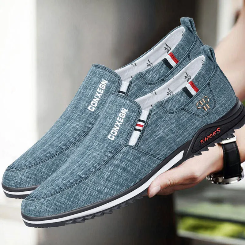 ZYYZYM Men Casual Shoes 2022 Spring Summer Men Loafers New Slip On Light Canvas Youth Men Shoes Breathable Fashion Flat Footwear
ZYYZYM Men Casual Shoes 2022 Spring Summer Men Loafers New Slip On Light Canvas Youth Men Shoes Breathable Fashion Flat Footwear