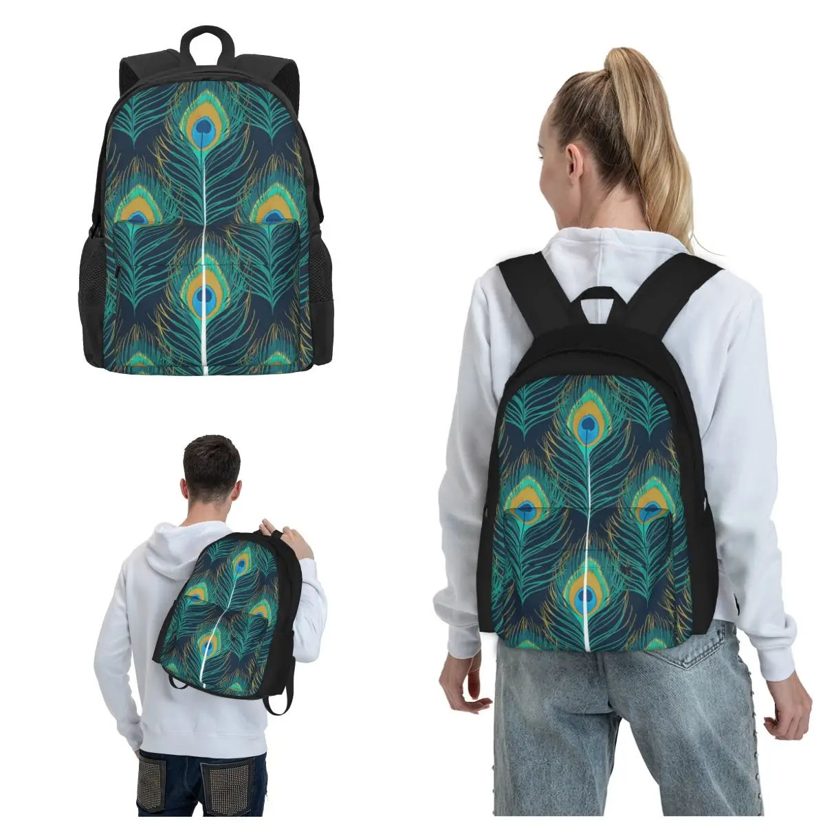Peacock Feather Print Lightweight Experience The Epitome Of Organization And Trendiness With Our Backpacks High School College
Peacock Feather Print Lightweight Experience The Epitome Of Organization And Trendiness With Our Backpacks High School College