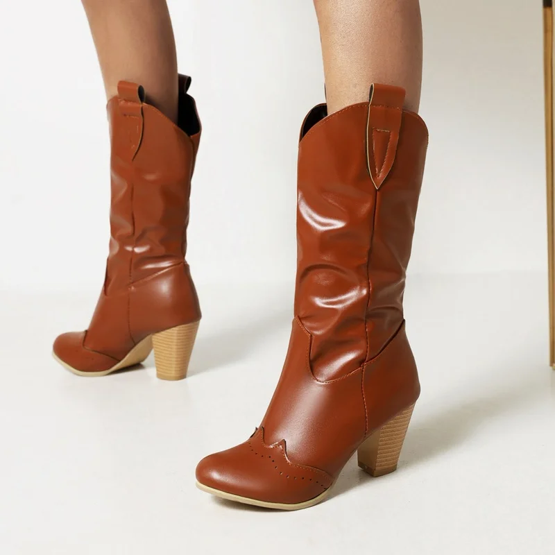 2022 Fall Women's Boots Fashion Ruffles Decoration Square Heel Round Toe New Knight Boots Winter Warm Mid Calf Boots Size 34-43
2022 Fall Women's Boots Fashion Ruffles Decoration Square Heel Round Toe New Knight Boots Winter Warm Mid Calf Boots Size 34-43