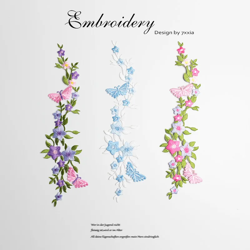 delicate butterfly love flower Iron on Patches for Clothing T-shirt bag shose stickers embroidery cloth sticker DIY material
delicate butterfly love flower Iron on Patches for Clothing T-shirt bag shose stickers embroidery cloth sticker DIY material