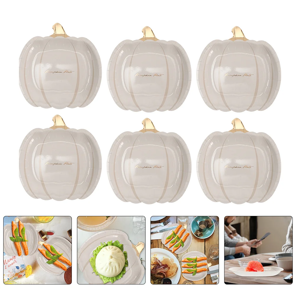 Plates Halloween Paper Pumpkin Party Bowl Dessert Thanksgiving Plate Disposable Tray Candy Supplies Dinner Harvest Set Trifle
Plates Halloween Paper Pumpkin Party Bowl Dessert Thanksgiving Plate Disposable Tray Candy Supplies Dinner Harvest Set Trifle