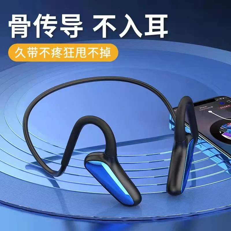 Wireless Bluetooth Headphones Ear-hook Real Bone Conduction Earphones Open Ear Running Earbuds handsfree Waterproof Hifi Music
Wireless Bluetooth Headphones Ear-hook Real Bone Conduction Earphones Open Ear Running Earbuds handsfree Waterproof Hifi Music