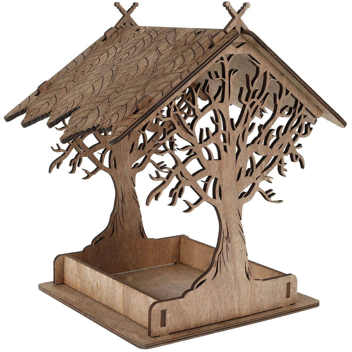 Wooden Bird Feeder Small Hanging Wild Bird Seed Feeder with Hanging Hole Creative Simulation Bird Nest Bird Cage
Wooden Bird Feeder Small Hanging Wild Bird Seed Feeder with Hanging Hole Creative Simulation Bird Nest Bird Cage