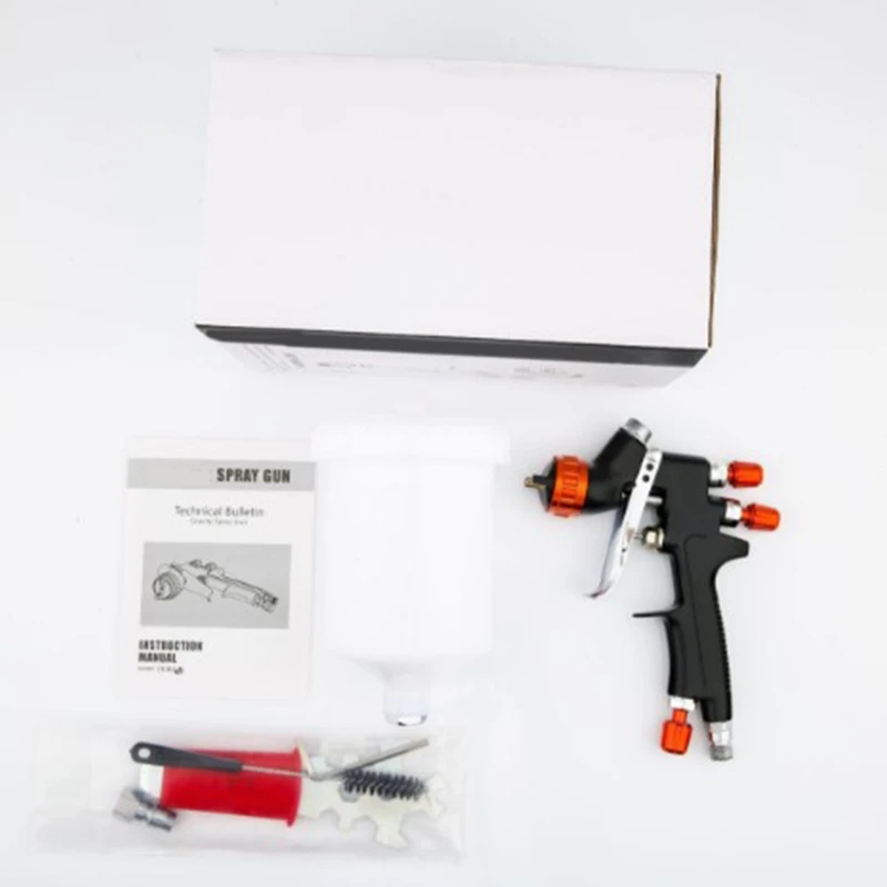 HVLP Gravity Feed Air Spray Nozzle Medium Size and Easy to Operate Wall Painting Sprayer 1.3mm Sprayer Gravity
HVLP Gravity Feed Air Spray Nozzle Medium Size and Easy to Operate Wall Painting Sprayer 1.3mm Sprayer Gravity