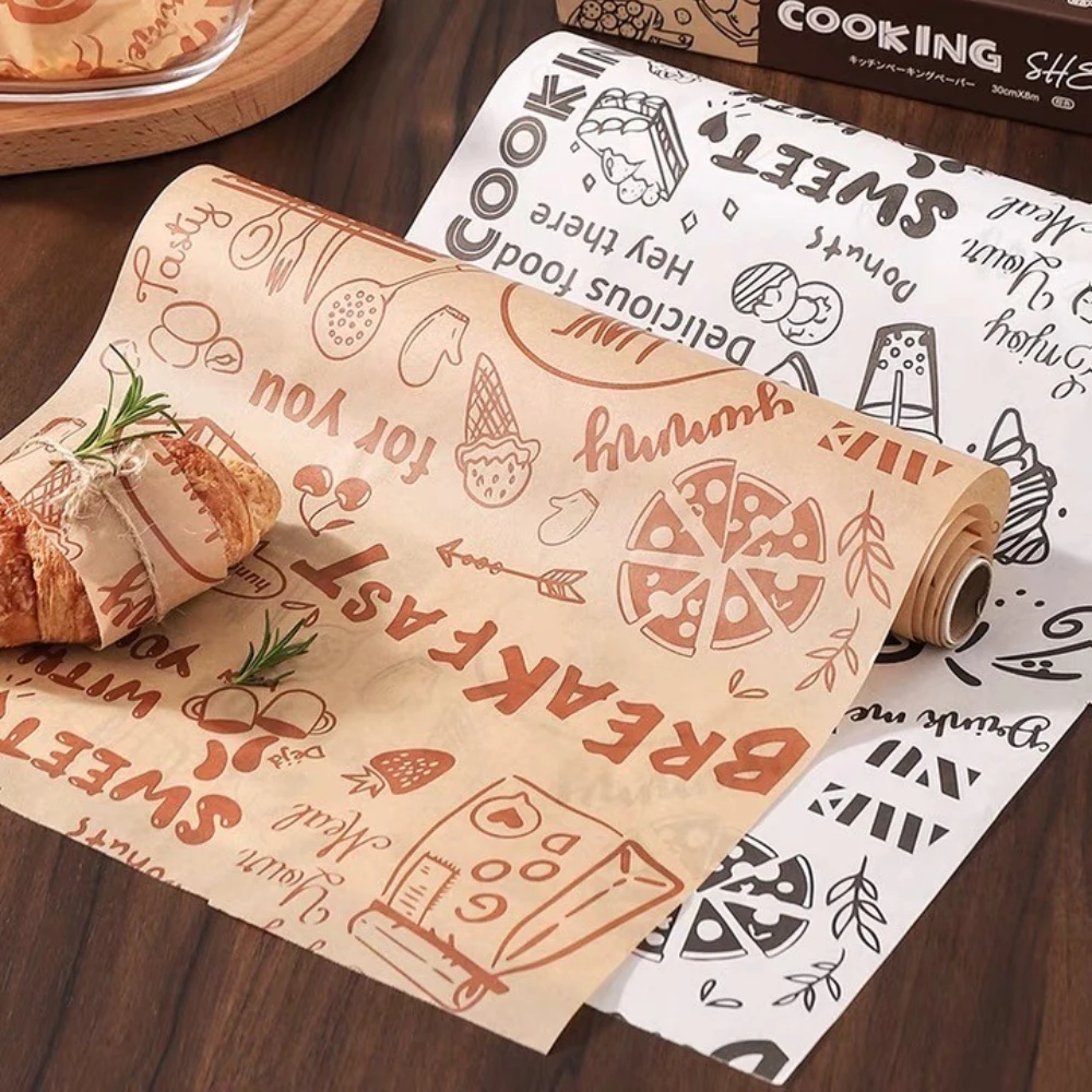 Parchment Paper High Temperature Resistant Baking Paper Roll Food Grade Grease Paper Baking Tools for Baking Cooking Air Fryer
Parchment Paper High Temperature Resistant Baking Paper Roll Food Grade Grease Paper Baking Tools for Baking Cooking Air Fryer