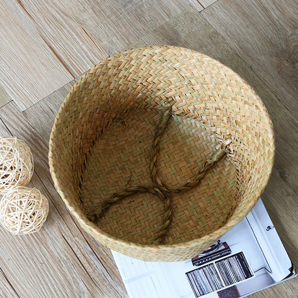 Woven Rattan Storage Basket Portable Wicker Sundries Hanging Basket Plant Planting Flower Pot Dirty Clothes Basket Picnic Basket
Woven Rattan Storage Basket Portable Wicker Sundries Hanging Basket Plant Planting Flower Pot Dirty Clothes Basket Picnic Basket