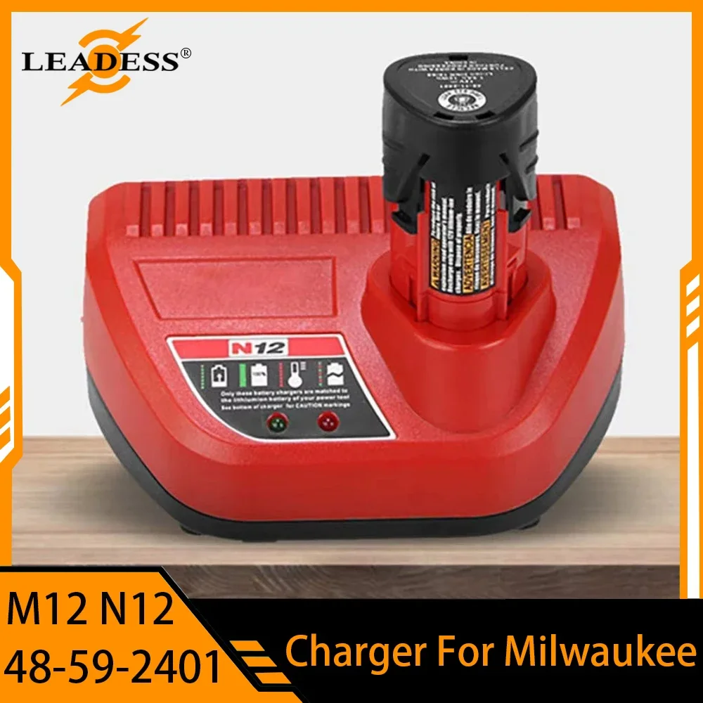 Новейшее сменное зарядное устройство для Milwaukee M12 10 8 В 12 3 0 А с литий-ионным