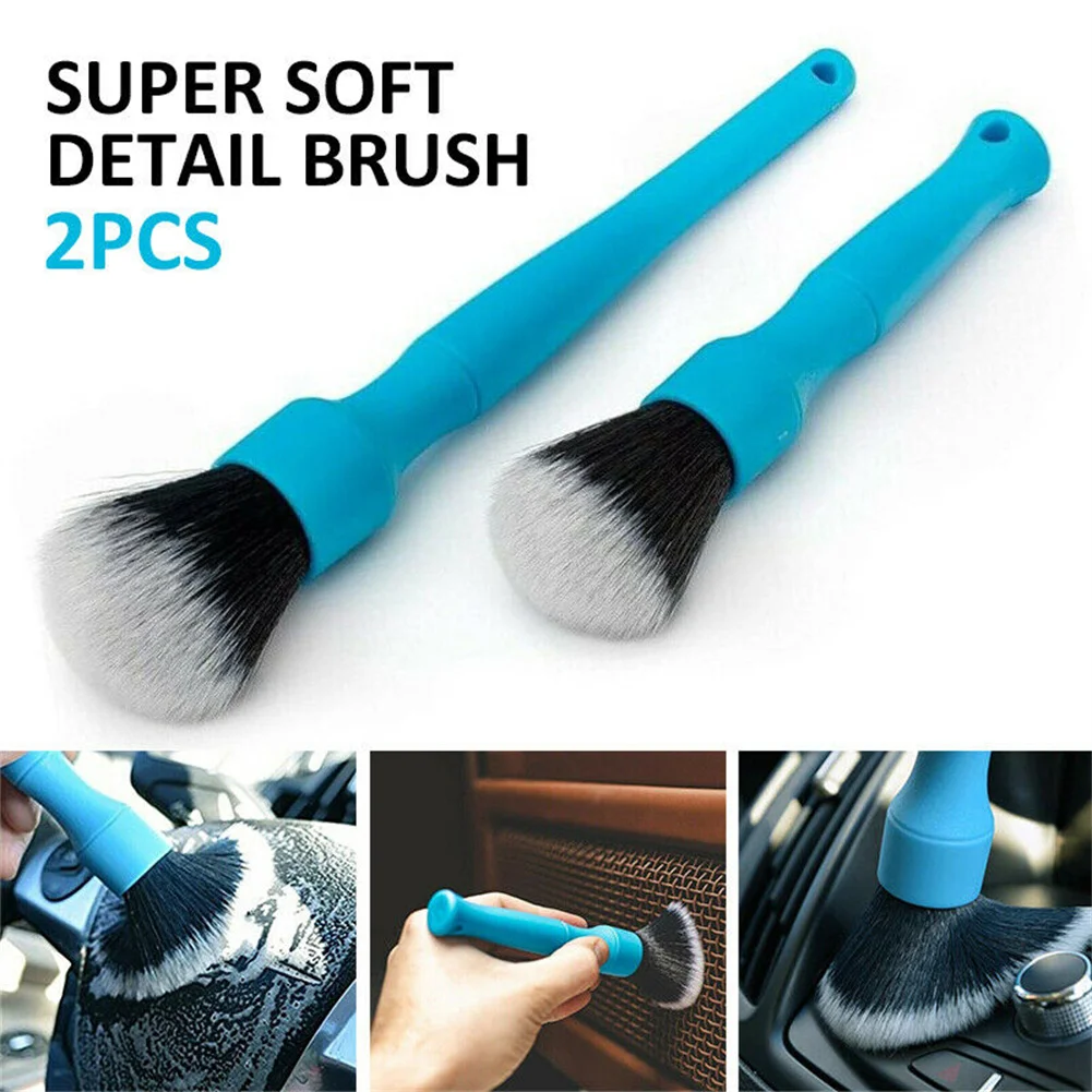 2X Ultra-Soft Detailing Brush Super Soft Auto Interior & Exterior Detail Brush Car Dash Duster Brush New
2X Ultra-Soft Detailing Brush Super Soft Auto Interior & Exterior Detail Brush Car Dash Duster Brush New