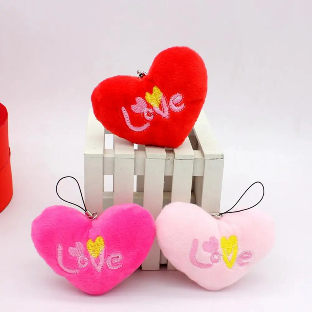 6cm Heart Plush Pendant Romantic Letters Printed Plush Toy Soft Stuffed Toy Keychain Backpack Couple Gift
6cm Heart Plush Pendant Romantic Letters Printed Plush Toy Soft Stuffed Toy Keychain Backpack Couple Gift