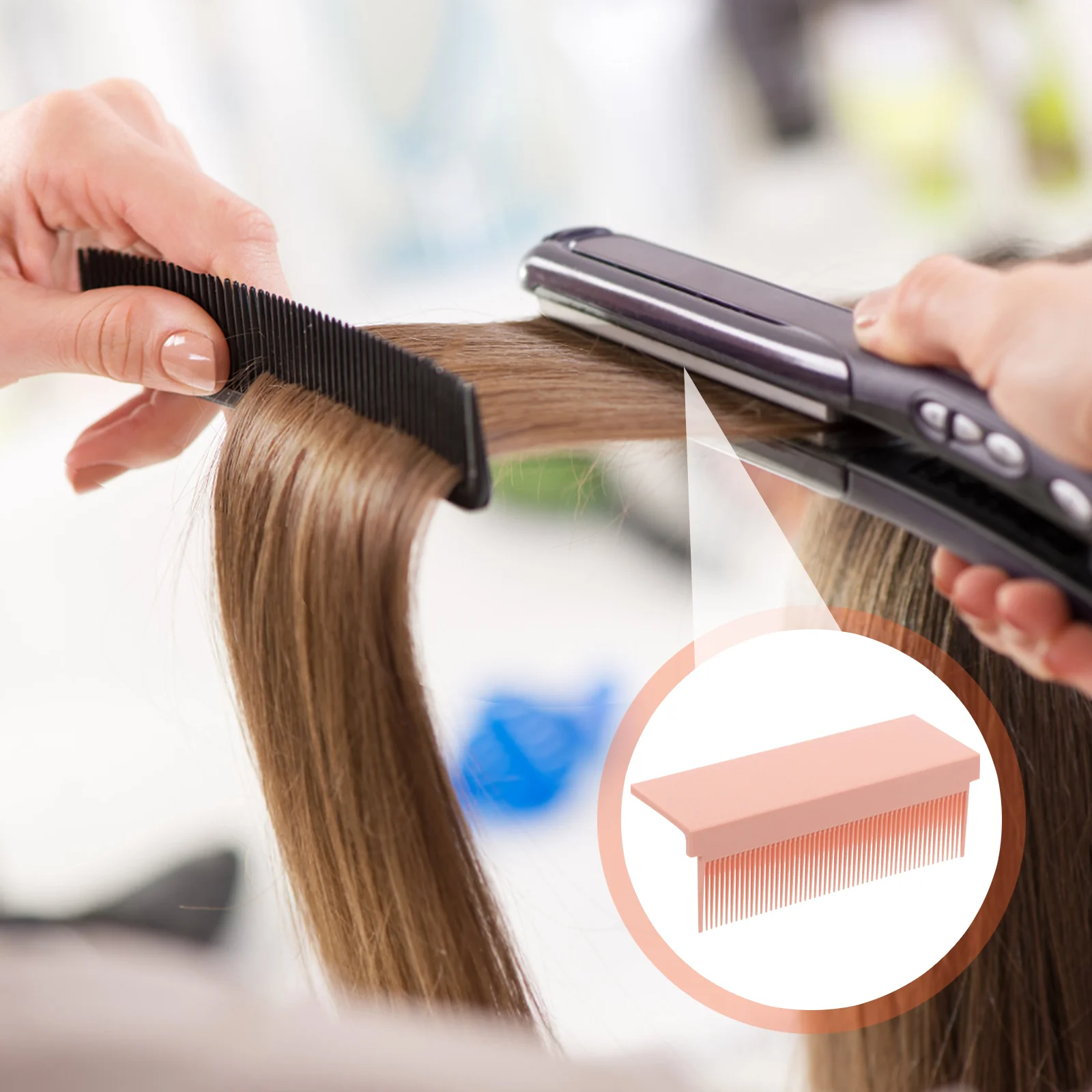 Electric Pressing Comb Hair Straightener Hot Brush Straightening Attachment Portable Straighteners
Electric Pressing Comb Hair Straightener Hot Brush Straightening Attachment Portable Straighteners