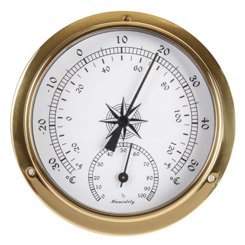 Wall Mounted Tester Copper Shell Marine For Weather Station, Wall Hanging Boat Using
Wall Mounted Tester Copper Shell Marine For Weather Station, Wall Hanging Boat Using
