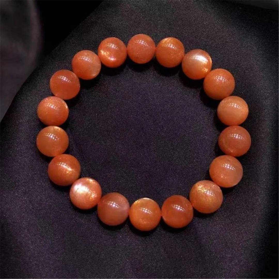 Браслет из натурального золота с клубничным камнем, 11 мм 
Браслет из натурального золота с клубничным камнем, 11 мм