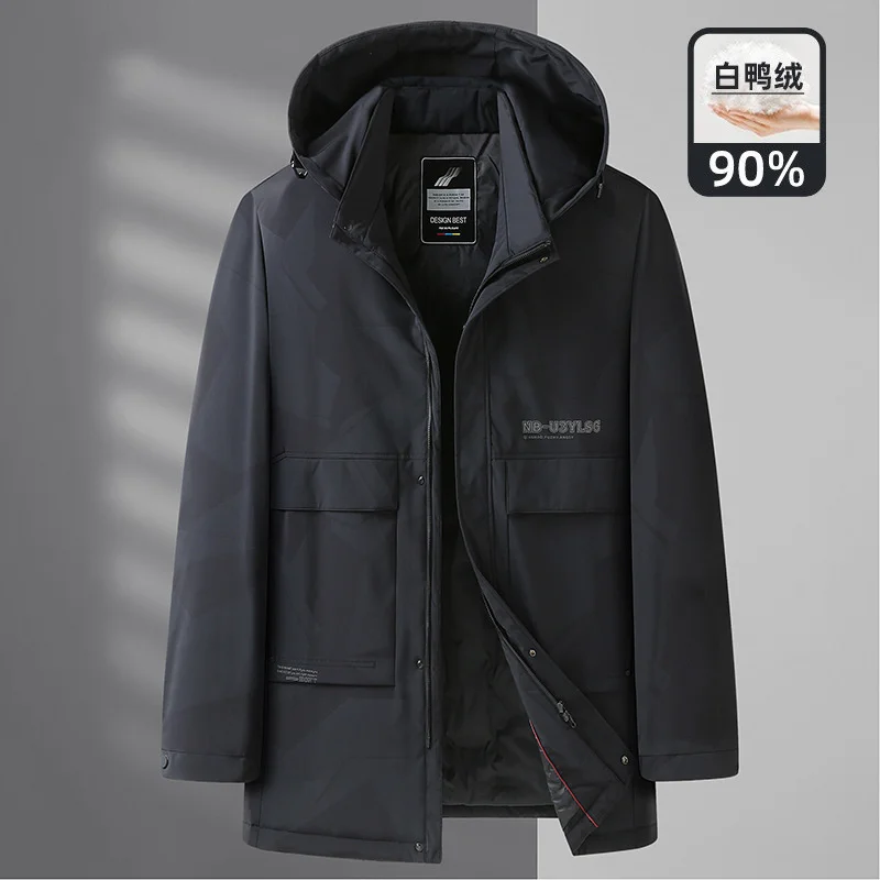 Large Winter New Arrival Suepr Men's Casual Medium Long Hooded Work Clothes Down Jacket Plus Size 3XL 4XL 5XL 6XL 7XL
Large Winter New Arrival Suepr Men's Casual Medium Long Hooded Work Clothes Down Jacket Plus Size 3XL 4XL 5XL 6XL 7XL