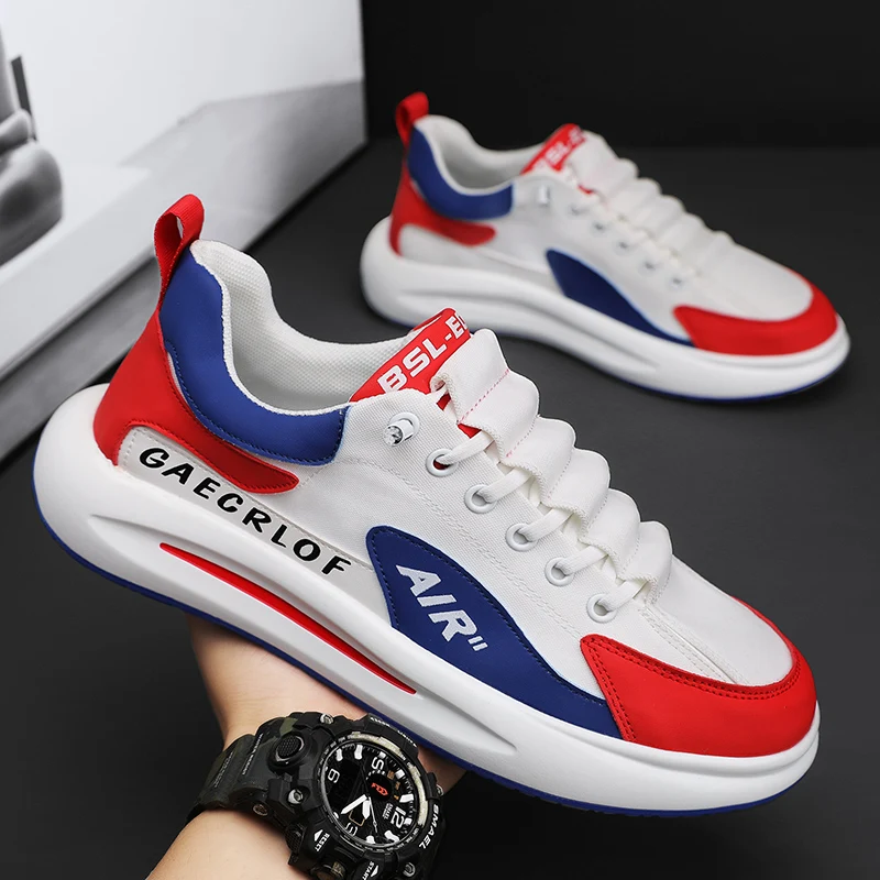 Кеды мужские, теннисная обувь, роскошные кроссовки, Вулканизированная подошва, спортивная обувь для бега
Кеды мужские, теннисная обувь, роскошные кроссовки, Вулканизированная подошва, спортивная обувь для бега