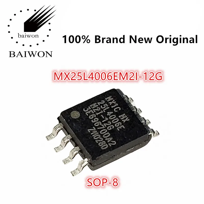 100%New Original MX25L4006EM2I-12G Memory chip serial NOR flash memory 4MB2.7V-3.6V MX25L4006EM2I-12G
100%New Original MX25L4006EM2I-12G Memory chip serial NOR flash memory 4MB2.7V-3.6V MX25L4006EM2I-12G