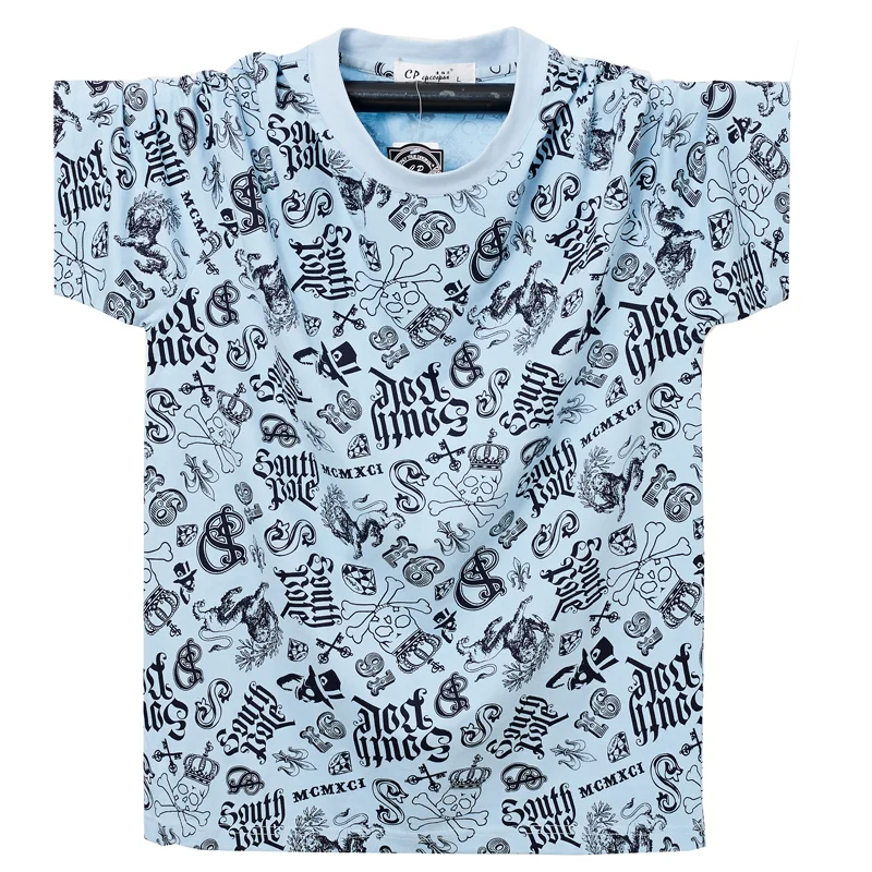 Oversized Brnad Men's Clothing Suimmer Cotton Short Tees New Arrival Korean Casual Loose Fat Trend Fashion O-Neck T-shirt
Oversized Brnad Men's Clothing Suimmer Cotton Short Tees New Arrival Korean Casual Loose Fat Trend Fashion O-Neck T-shirt
