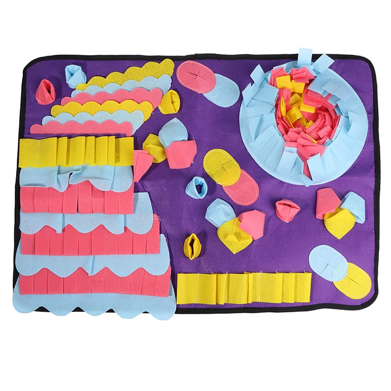Dog Puzzle Mat Pet Mental Stimulation Toys Snuffle Treat Mat Sniffing Pad
Dog Puzzle Mat Pet Mental Stimulation Toys Snuffle Treat Mat Sniffing Pad
