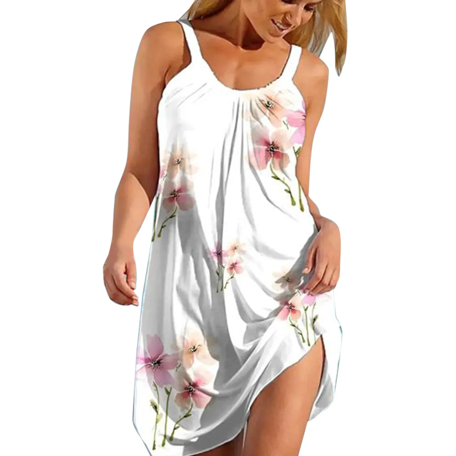 Bohemian Daily Dress Women Summer Casual Sleeveless Dress Vintage Print Sexy O-Neck Sundress Loose Beach Mini Dress 2022
Bohemian Daily Dress Women Summer Casual Sleeveless Dress Vintage Print Sexy O-Neck Sundress Loose Beach Mini Dress 2022