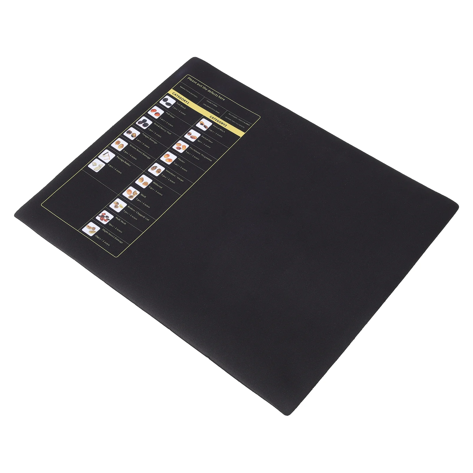 Coffee Beans Classification Card Espresso Sorting Pad Concentrate Cushion Soft Rubber Classifying Mat
Coffee Beans Classification Card Espresso Sorting Pad Concentrate Cushion Soft Rubber Classifying Mat