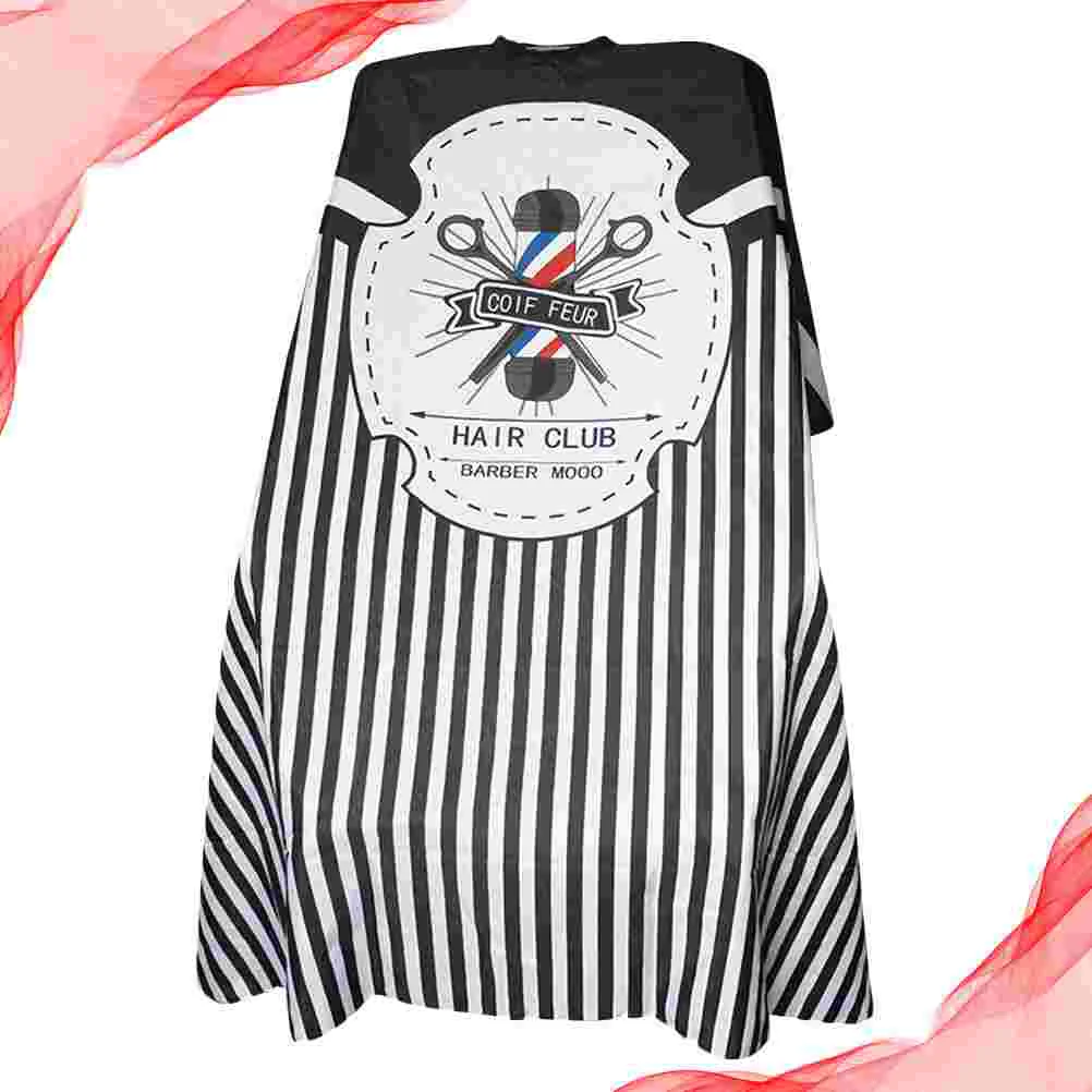 Cape Stripe Hair Apron Salon Barber Cutting Cloth Capes Haircut Hairdressing Professional Color Stain Accessories Robe Client 
Cape Stripe Hair Apron Salon Barber Cutting Cloth Capes Haircut Hairdressing Professional Color Stain Accessories Robe Client