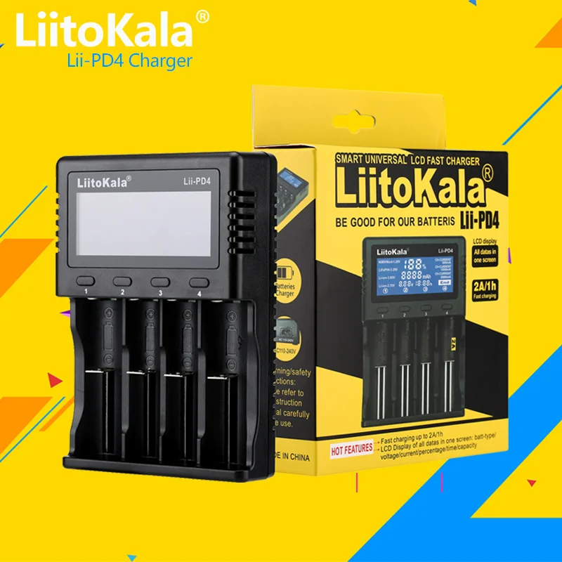 Зарядное устройство LiitoKala для аккумуляторов 18650 в 1,2 в li-ion 3,7/18650/18500/16340/26650/21700 /20700/18350 cr123a, 1-5 шт.
Зарядное устройство LiitoKala для аккумуляторов 18650 в 1,2 в li-ion 3,7/18650/18500/16340/26650/21700 /20700/18350 cr123a, 1-5 шт.