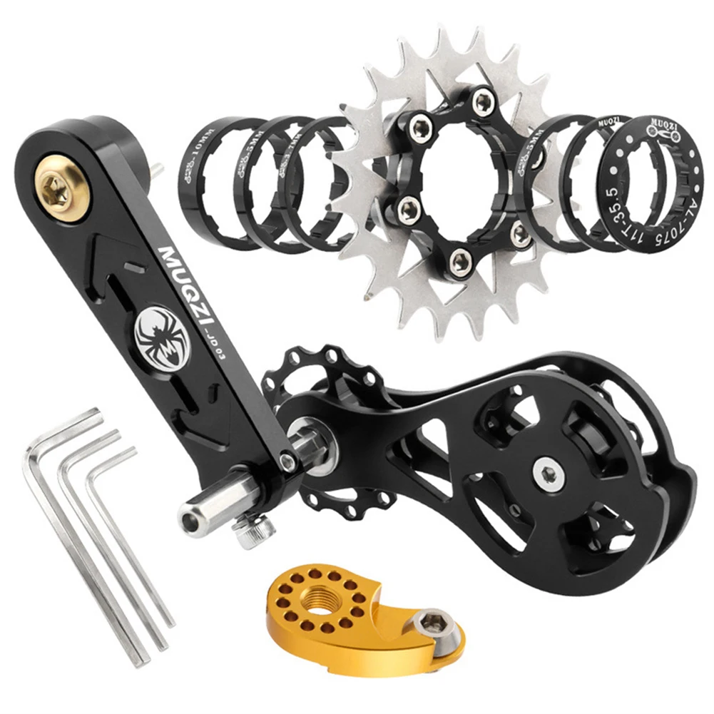 Bike Tensioner Kit Non-fading 12T-22T 16T/17T/18T/19T/20T/21T/22T CNC Cutting/anodic Coloring Chain Double Guide
Bike Tensioner Kit Non-fading 12T-22T 16T/17T/18T/19T/20T/21T/22T CNC Cutting/anodic Coloring Chain Double Guide