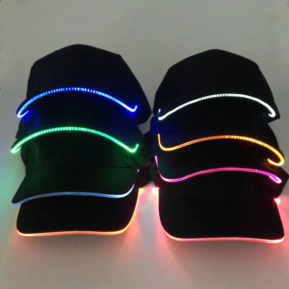 Fashion LED Luminous Women Men Baseball Hat Christmas Party Peaked Cap Glow Party Summer Sports Hat
Fashion LED Luminous Women Men Baseball Hat Christmas Party Peaked Cap Glow Party Summer Sports Hat