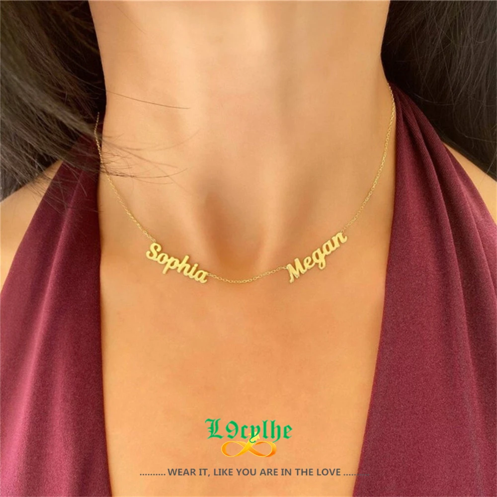 Custom Multiple Names Necklace Family Jewelry Nameplated Pendant Stainless Steel Letter Choker Necklace Christmas Gifts
Custom Multiple Names Necklace Family Jewelry Nameplated Pendant Stainless Steel Letter Choker Necklace Christmas Gifts