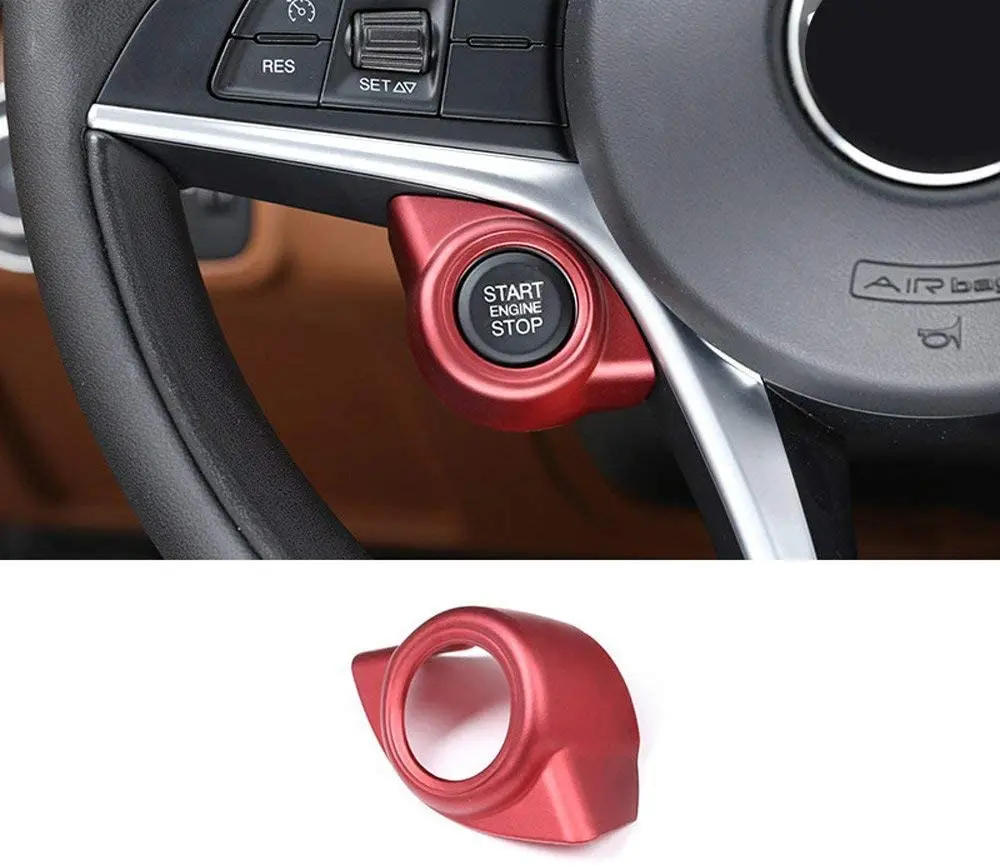 Interior Auto Vehicle Accessory For Alfa Romeo Giulia Stelvio 2017 2018 2019 Left Hand Driver Car Start Engine Stop Cover Trim
Interior Auto Vehicle Accessory For Alfa Romeo Giulia Stelvio 2017 2018 2019 Left Hand Driver Car Start Engine Stop Cover Trim