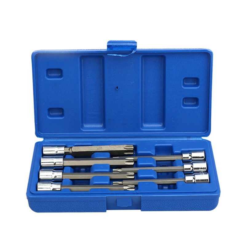 7 Pieces Of 3/8 Hexagon Socket Wrench T-Shaped Flower Screwdriver Socket Tool Hexagon Plum Blossom Sleeve Set
7 Pieces Of 3/8 Hexagon Socket Wrench T-Shaped Flower Screwdriver Socket Tool Hexagon Plum Blossom Sleeve Set