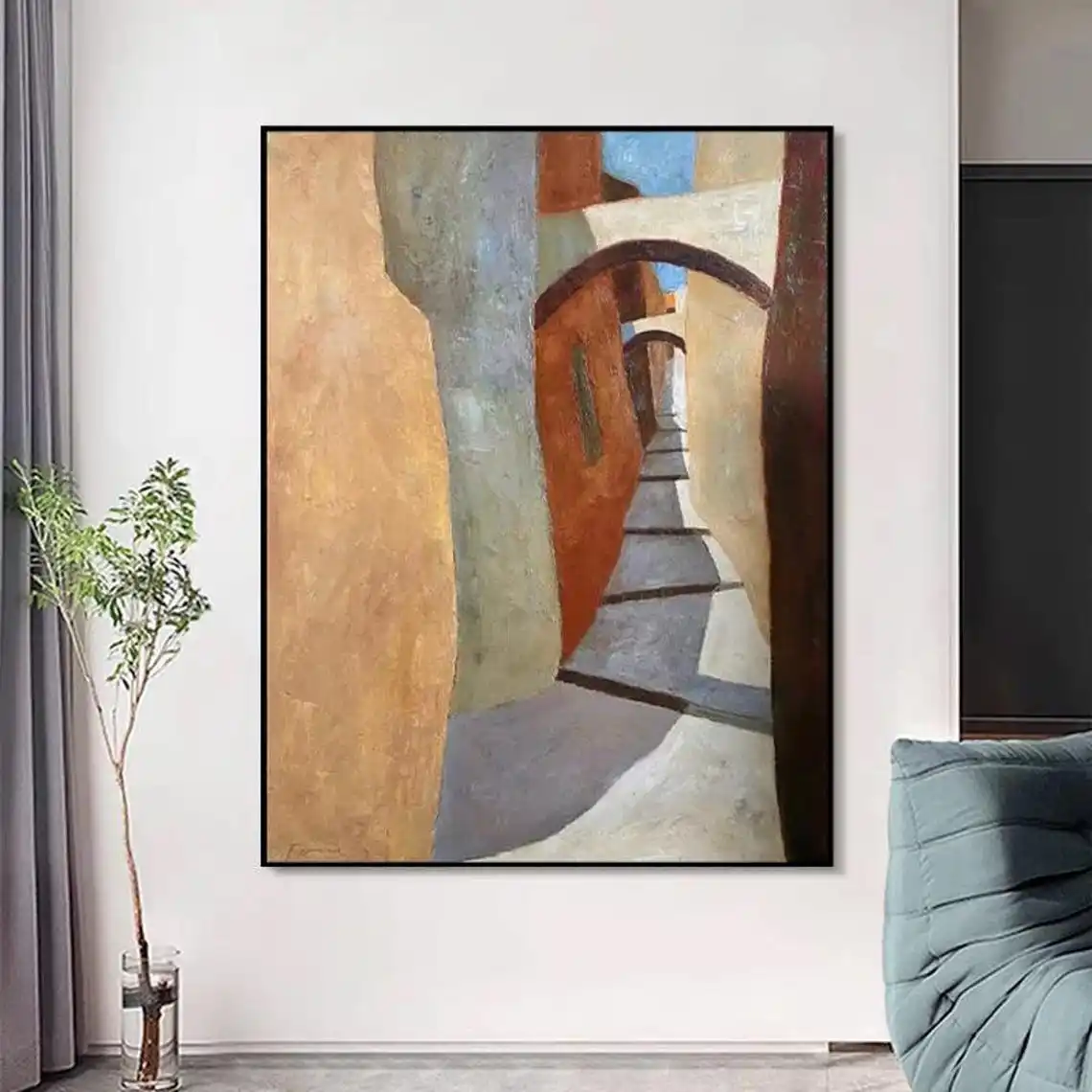 Абстрактная картина маслом Wabi-Sabi черный бежевый
Абстрактная картина маслом Wabi-Sabi черный бежевый