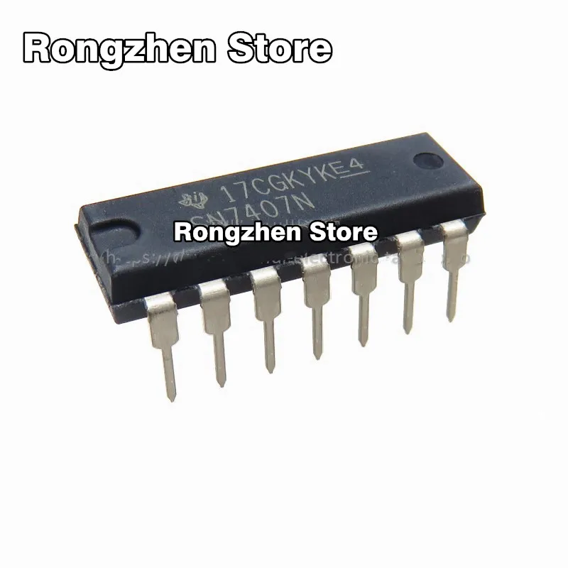 New original SN7407N in-line DIP-14 six inverting buffer/driver SN7407
New original SN7407N in-line DIP-14 six inverting buffer/driver SN7407