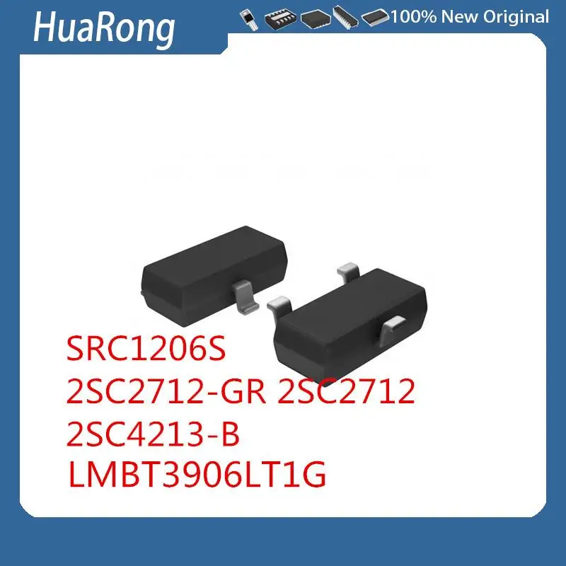 50 шт./партия, SRC1206S SRC1206 SOT-23-3 2SC2712-GR 2SC2712 2SC4213-B AB 2SC4213 SOT-323 LMBT3906LT1G
50 шт./партия, SRC1206S SRC1206 SOT-23-3 2SC2712-GR 2SC2712 2SC4213-B AB 2SC4213 SOT-323 LMBT3906LT1G