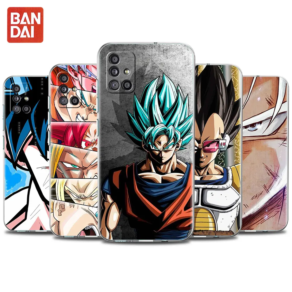 

Dragon Ball Super Goku Case For Samsung Galaxy A52 A12 A51 A32 4G A71 A21s A32 A31 A72 A22 A13 5G Transparent Soft Phone Cover