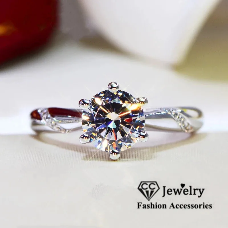 CC Luxury Women's Ring White Gold Plated Wedding Jewelry For Brides High Quality Engagement Gift Valentine's Day CC1575
CC Luxury Women's Ring White Gold Plated Wedding Jewelry For Brides High Quality Engagement Gift Valentine's Day CC1575