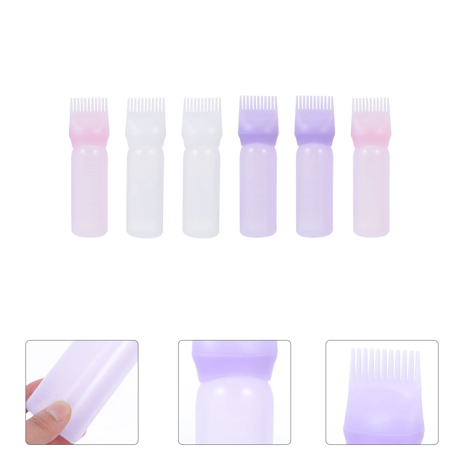 Bottle Hair Coloring Applicator Comb Color Dye Dyeing Brushportable Hairdressing Shampoo Tool 3 Colors Salon Root Oiling Bottles
Bottle Hair Coloring Applicator Comb Color Dye Dyeing Brushportable Hairdressing Shampoo Tool 3 Colors Salon Root Oiling Bottles