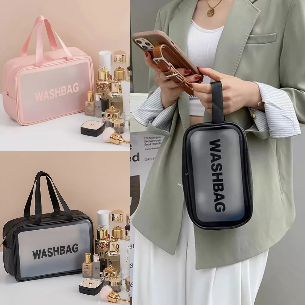 Women Zipper Clear Makeup Bag Large Capacity Beauty Case Travel Make Up Organizer Storage Bath Toiletry Portable Travel Wash Bag
Women Zipper Clear Makeup Bag Large Capacity Beauty Case Travel Make Up Organizer Storage Bath Toiletry Portable Travel Wash Bag