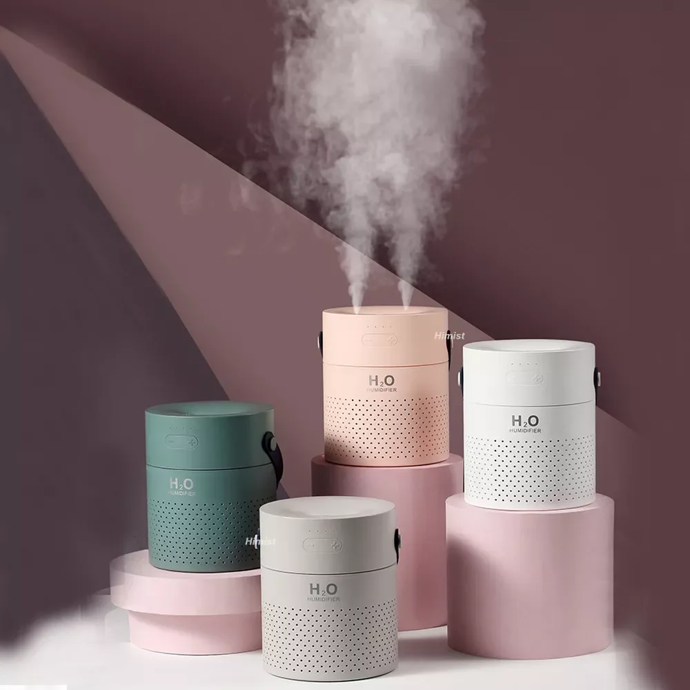 1.1L Large Capacity Air Humidifier Dual Spray 4000mAh USB Rechargeable Wireless Ultrasonic Aroma Diffuser Color Light Fogger
1.1L Large Capacity Air Humidifier Dual Spray 4000mAh USB Rechargeable Wireless Ultrasonic Aroma Diffuser Color Light Fogger