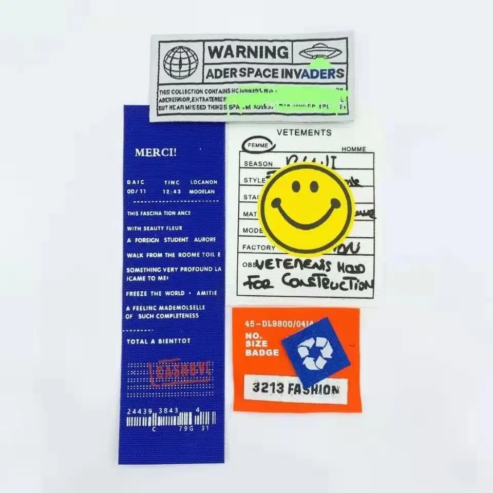4Pcs/pack Smile Labers Handmade DIY Cotton Weaving Embroidery Patch Clothing Cloth Paste Decoration Sewing Accessories
4Pcs/pack Smile Labers Handmade DIY Cotton Weaving Embroidery Patch Clothing Cloth Paste Decoration Sewing Accessories