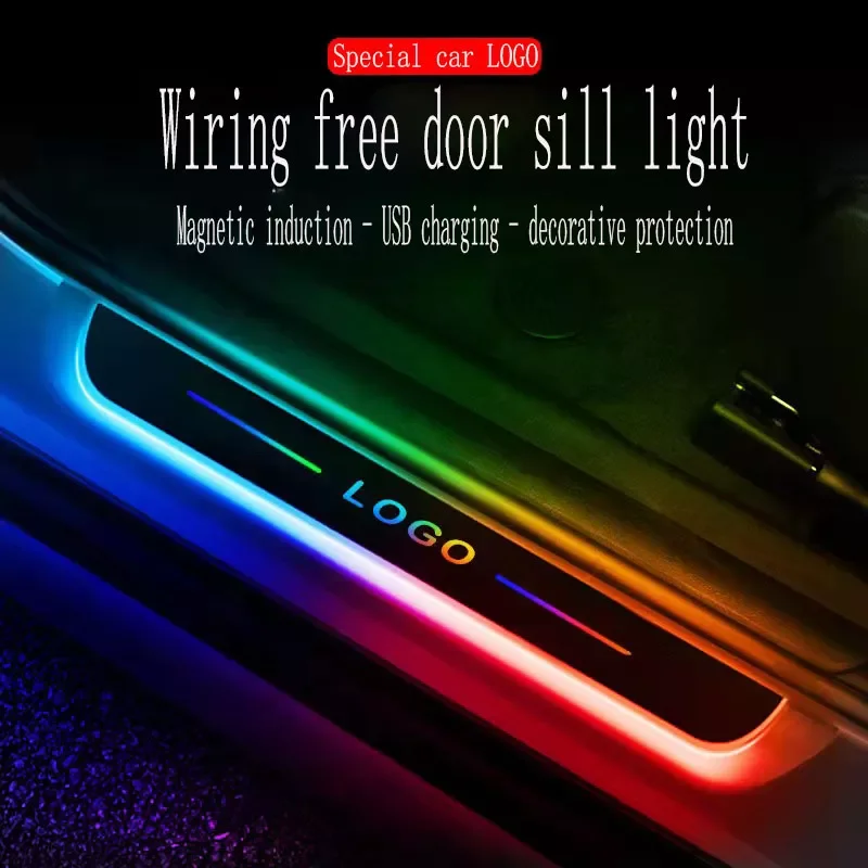 welcome pedal with light threshold strip wiring-free car atmosphere light car interior modified wireless induction led
welcome pedal with light threshold strip wiring-free car atmosphere light car interior modified wireless induction led
