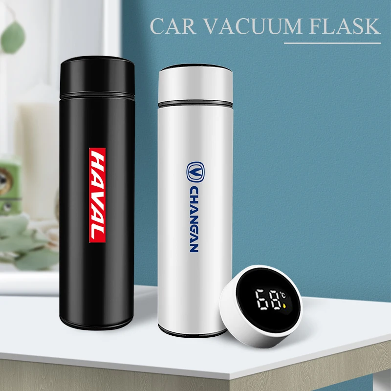 

1pcs Touch Screen Car Thermos Cup Car Interior Accessories for Tesla Model 3 Model X S 2016-2020 Decals TM3 TMX TMS Decal Y 2019