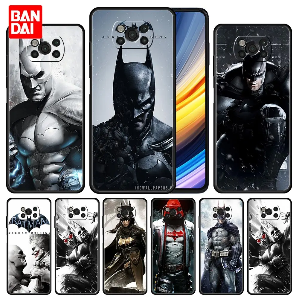Case for Xiaomi Mi Poco X3 NFC F3 Redmi Note 9s 9 9A 9C 8 10 11 9T 8T 10T K40 Pro Plus Bag Capa Armor Phone Soft Arkham Batman
Case for Xiaomi Mi Poco X3 NFC F3 Redmi Note 9s 9 9A 9C 8 10 11 9T 8T 10T K40 Pro Plus Bag Capa Armor Phone Soft Arkham Batman