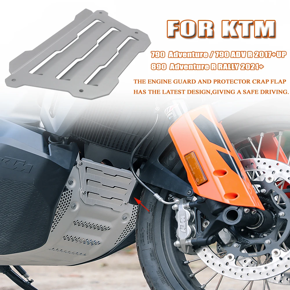790 890 Adventure R Motorcycle Engine Guard Cover And Protector Crap Flap For KTM 790 890 Adventure R RALLY 2021 2020 2019 2018
790 890 Adventure R Motorcycle Engine Guard Cover And Protector Crap Flap For KTM 790 890 Adventure R RALLY 2021 2020 2019 2018