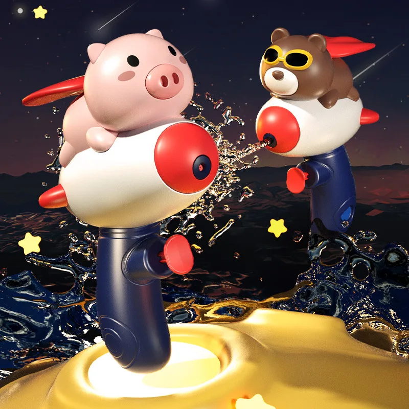 Детский водяной пистолет, милый вместительный мультяшный медведь из мультфильма «Свинка», летняя игрушка для пляжа, подарок для мальчиков и девочек
Детский водяной пистолет, милый вместительный мультяшный медведь из мультфильма «Свинка», летняя игрушка для пляжа, подарок для мальчиков и девочек