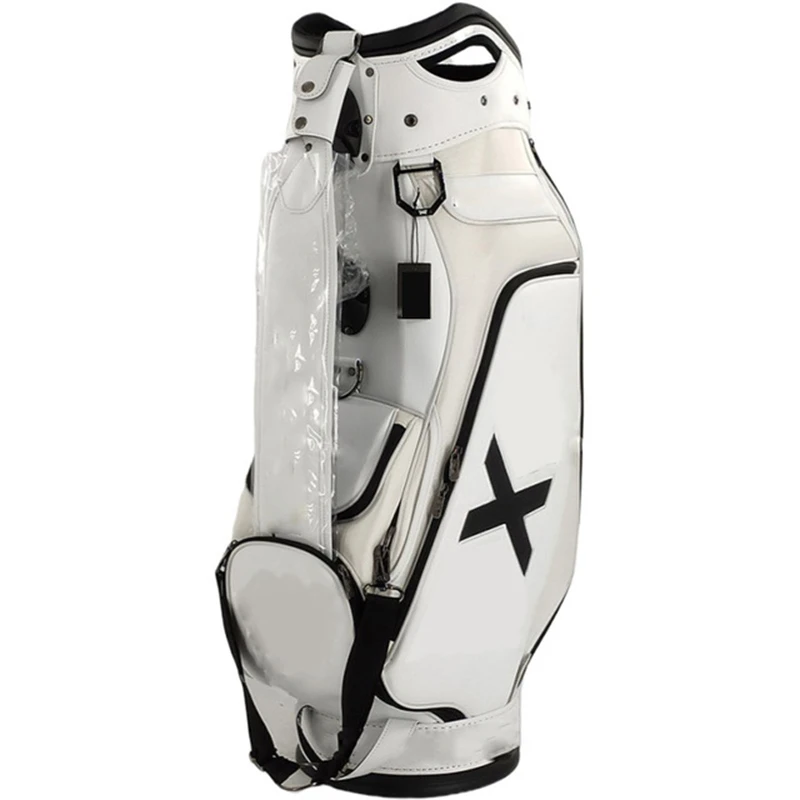 Professional Bags Black White Standard Waterproof Travel Golf Sport Package Golf Stand Bags
Professional Bags Black White Standard Waterproof Travel Golf Sport Package Golf Stand Bags