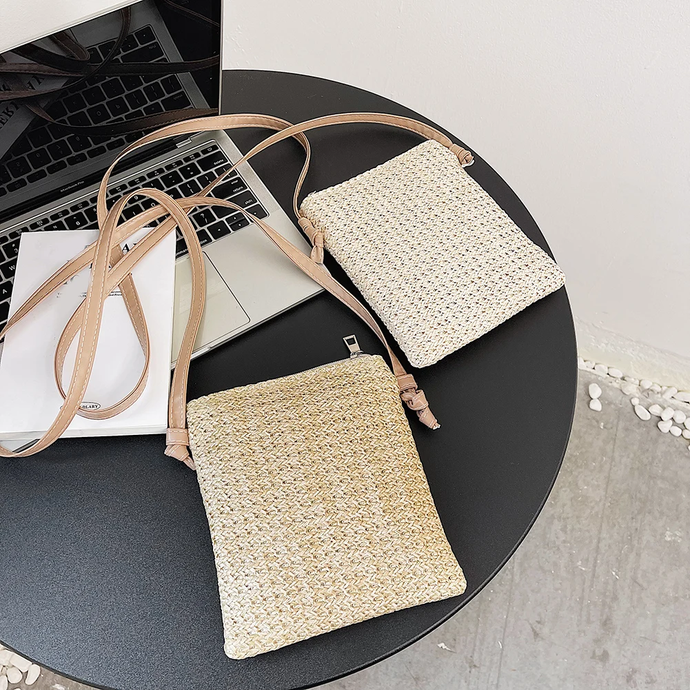 Маленькие соломенные сумки на плечо для женщин, летние женские сумки через плечо, тканые простые сумки-мессенджеры через плечо
Маленькие соломенные сумки на плечо для женщин, летние женские сумки через плечо, тканые простые сумки-мессенджеры через плечо